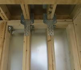 Wood Frame and Steel Sheathing